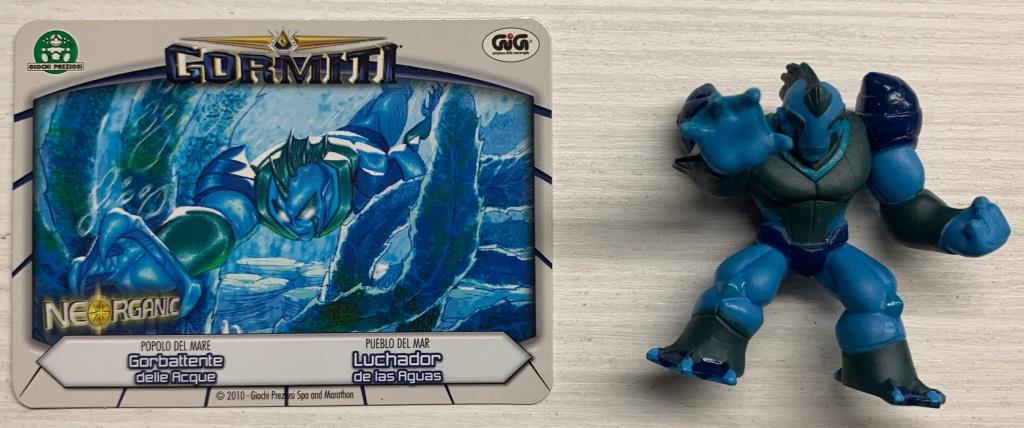 Gormiti Neorganic - Gorbattente delle Acque 2 con carta