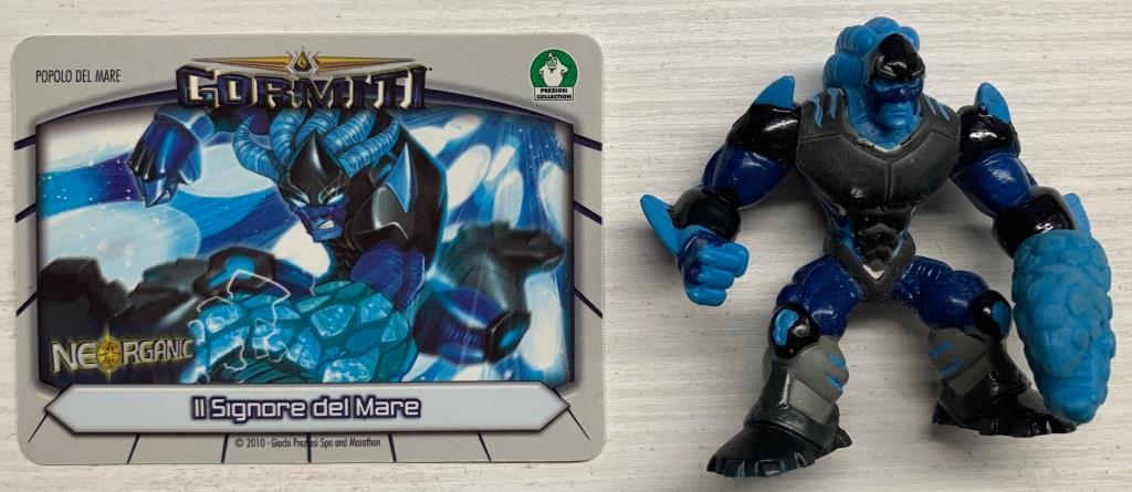 Gormiti Neorganic - Il Signore del Mare Super Power con carta