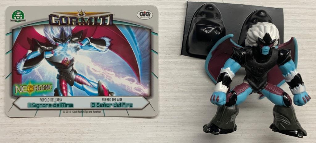 Gormiti Neorganic - Il Signore dell'Aria con carta