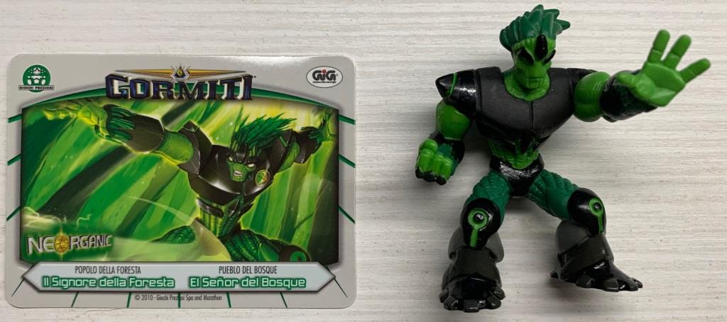 Gormiti Neorganic - Il Signore della Foresta con carta