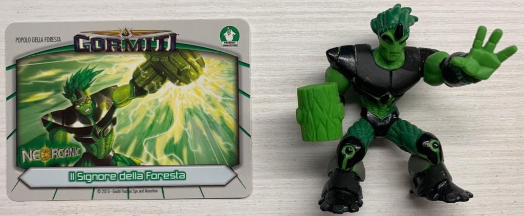 Gormiti Neorganic - Il Signore della Foresta Super Power con carta