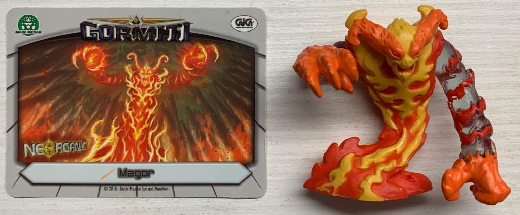 Gormiti Neorganic - Magor con carta