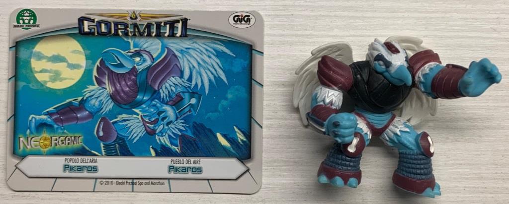 Gormiti Neorganic - Pikaros con carta