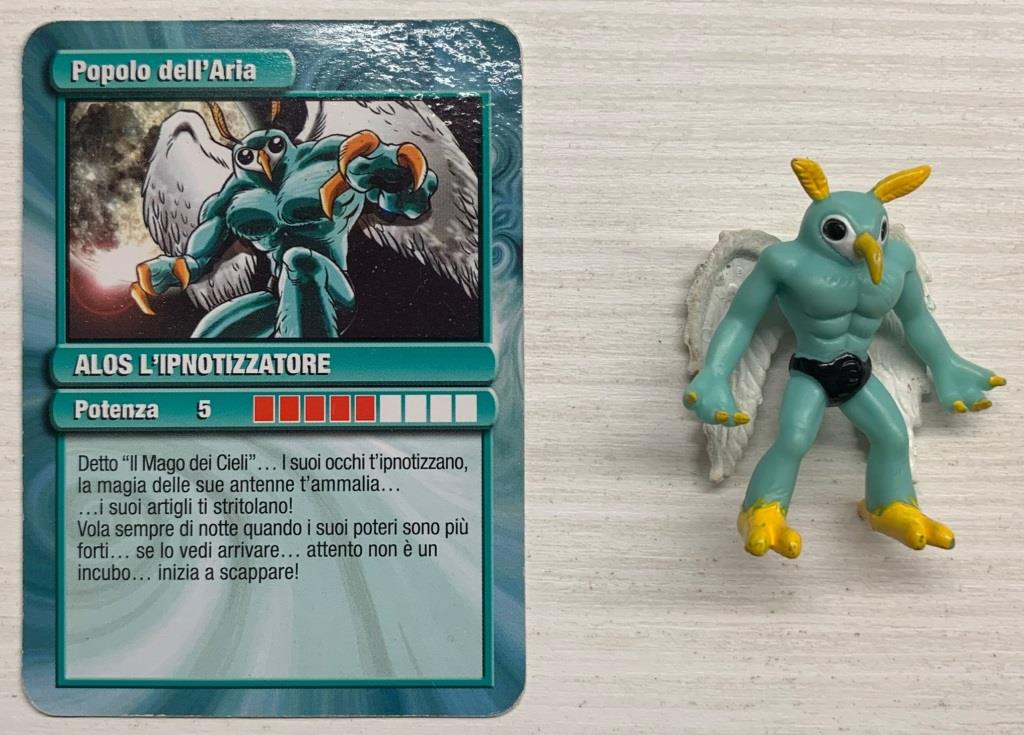 Gormiti Prima Serie - Alos l'Ipnotizzatore con carta
