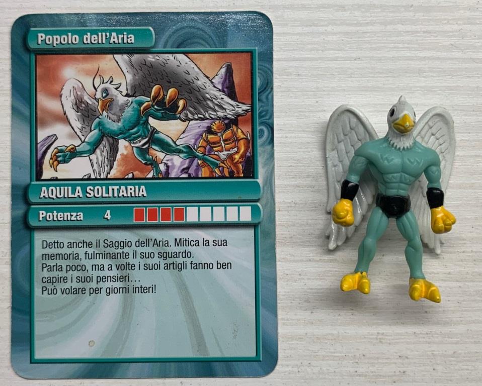 Gormiti Prima Serie - Aquila Solitaria con carta