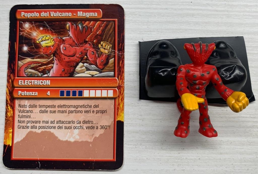 Gormiti Prima Serie - Electricon con carta