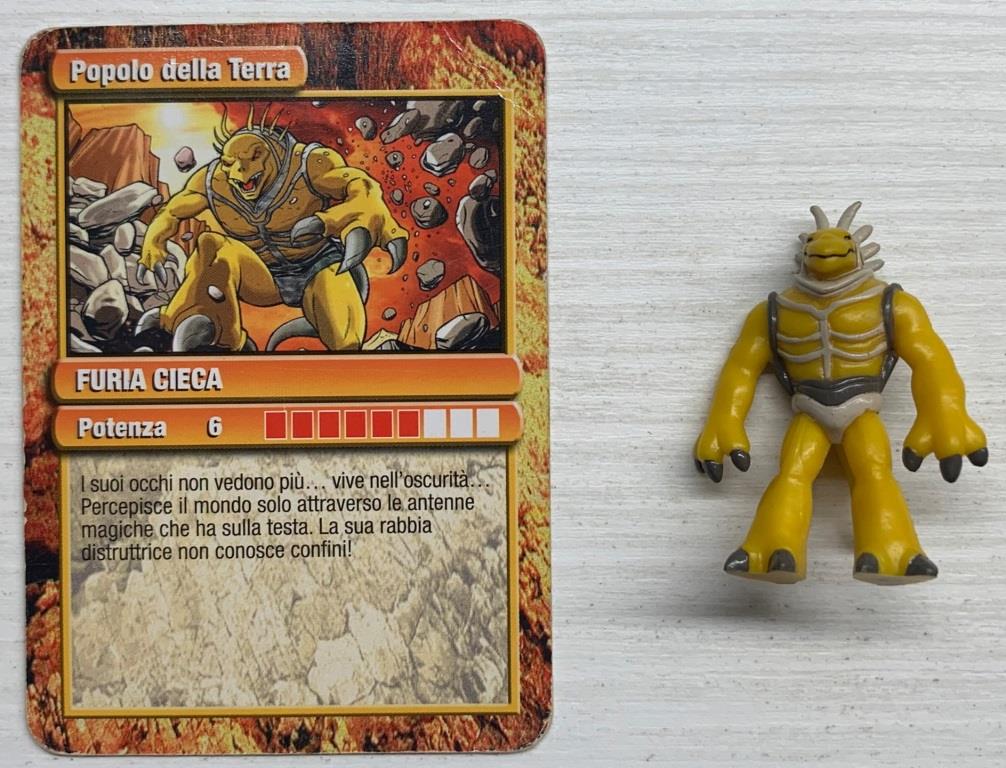 Gormiti Prima Serie - Furia Cieca con carta