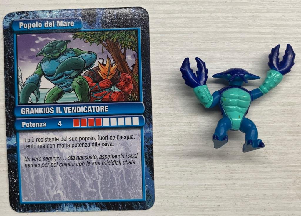 Gormiti Prima Serie - Grankios il Vendicatore con carta