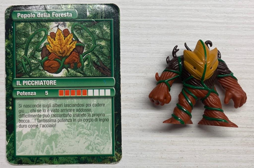 Gormiti Prima Serie - Il Picchiatore con carta