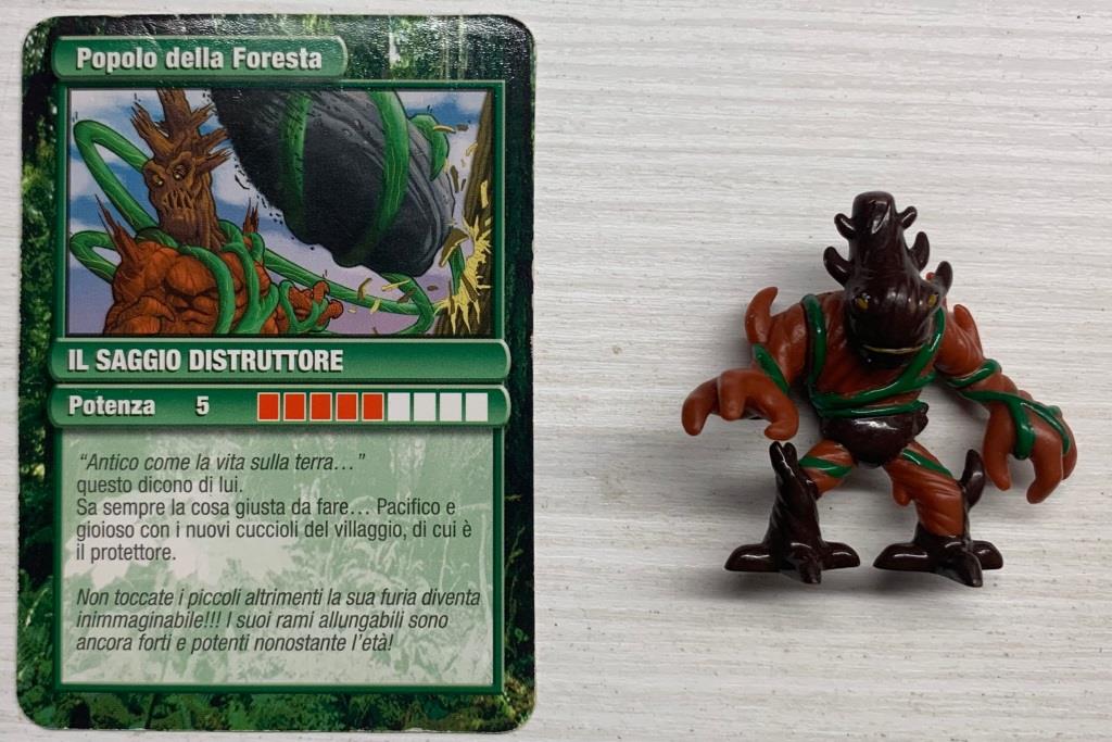 Gormiti Prima Serie - Il Saggio Distruttore con carta