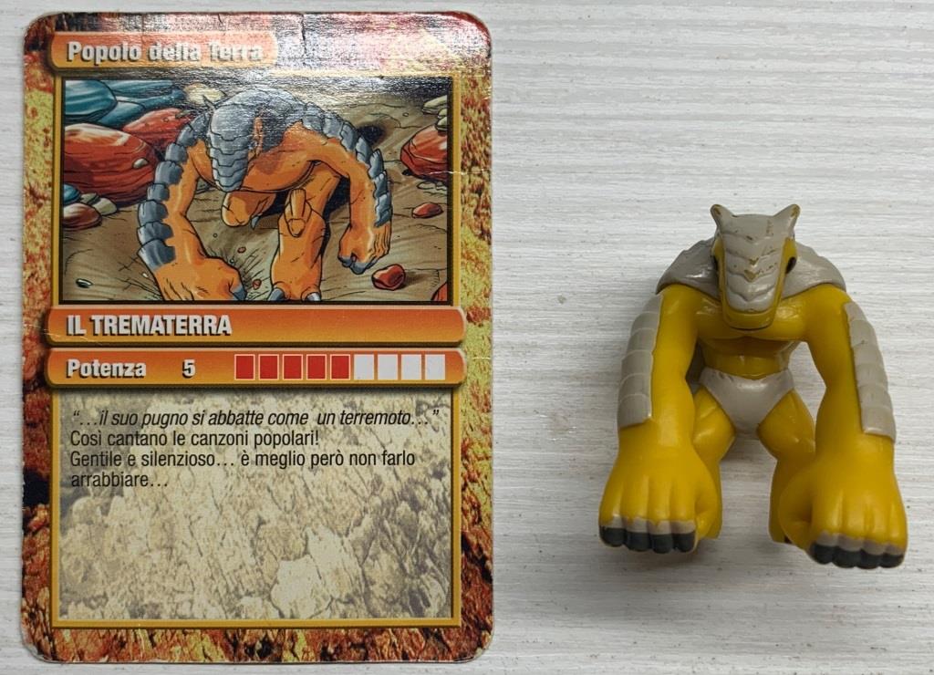 Gormiti Prima Serie - Il Trematerra con carta