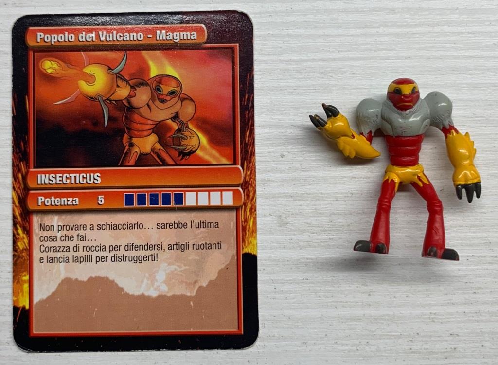 Gormiti Prima Serie - Insecticus con carta