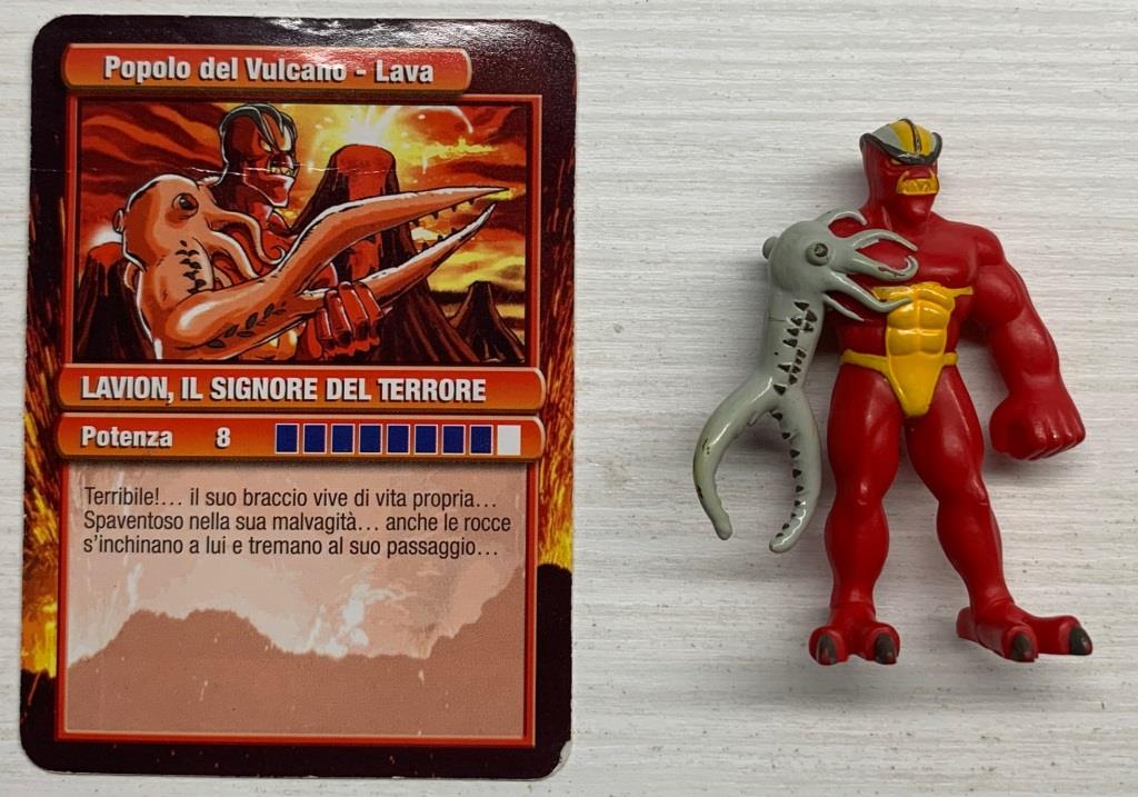 Gormiti Prima Serie - Lavion il Signore del Terrore con carta