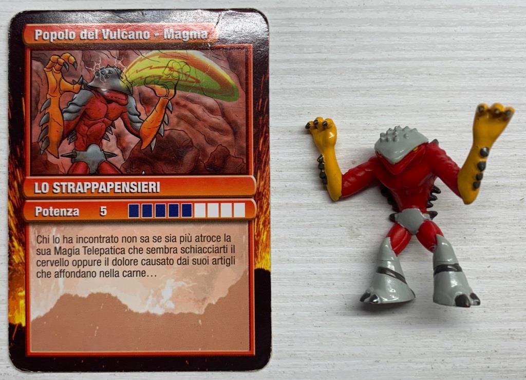 Gormiti Prima Serie - Lo Strappapensieri con carta