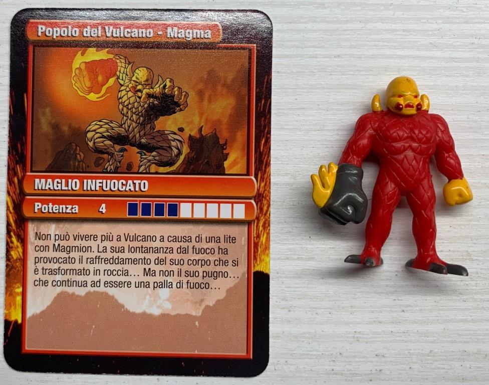 Gormiti Prima Serie - Maglio Infuocato con carta