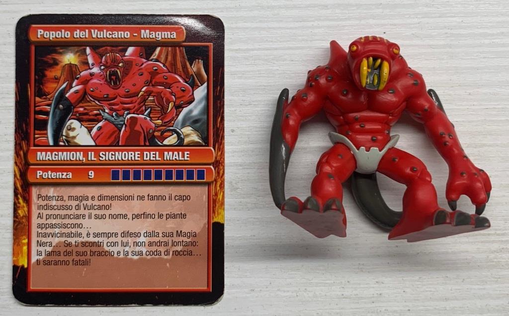 Gormiti Prima Serie - Magmion il Signore del Male con carta