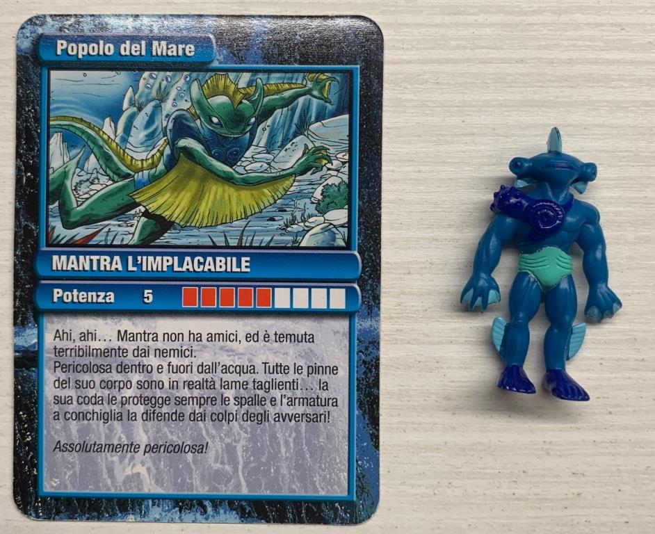 Gormiti Prima Serie - Mantra l'Implacabile con carta