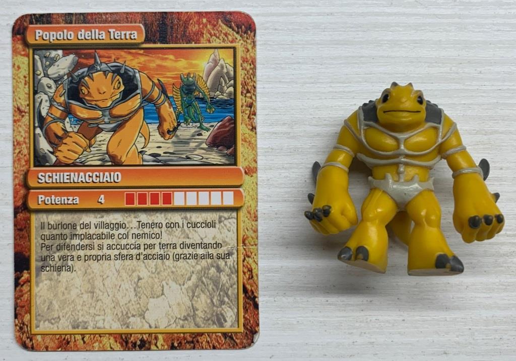 Gormiti Prima Serie - Schienacciaio con carta