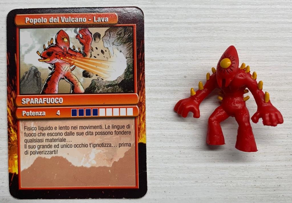 Gormiti Prima Serie - Sparafuoco con carta