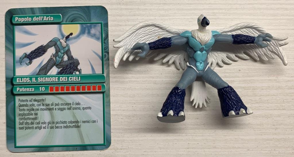 Gormiti Seconda Serie - Elios il Signore dei Cieli con carta