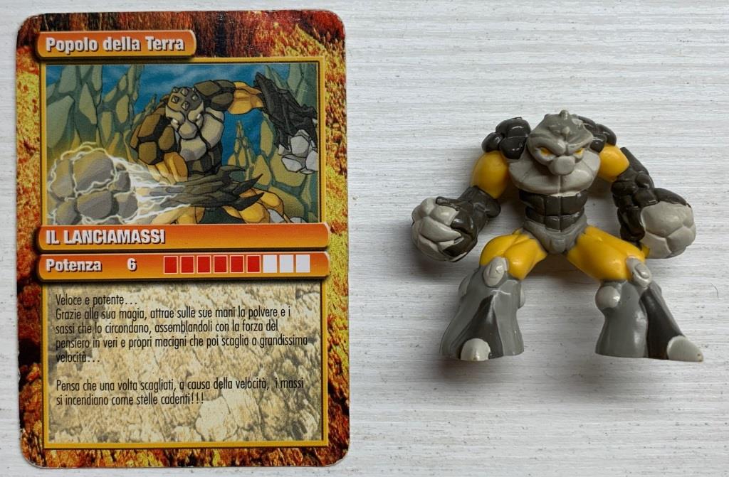 Gormiti Seconda Serie - Il Lanciamassi con carta