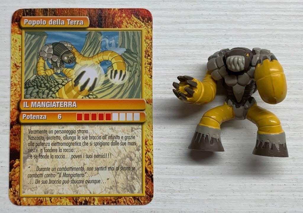 Gormiti Seconda Serie - Il Mangiaterra con carta