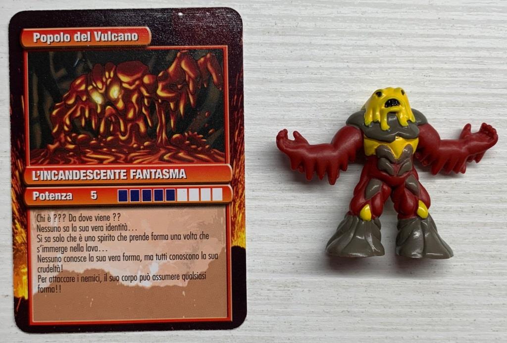 Gormiti Seconda Serie - L'Incandescente Fantasma con carta