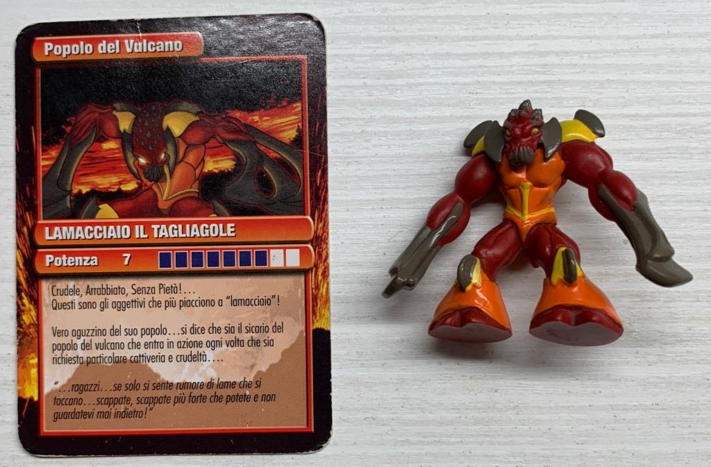 Gormiti Seconda Serie - Lamacciaio il Tagliagole con carta