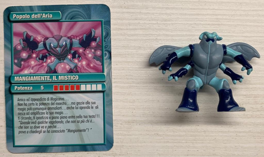 Gormiti Seconda Serie - Mangiamente il Mistico con carta