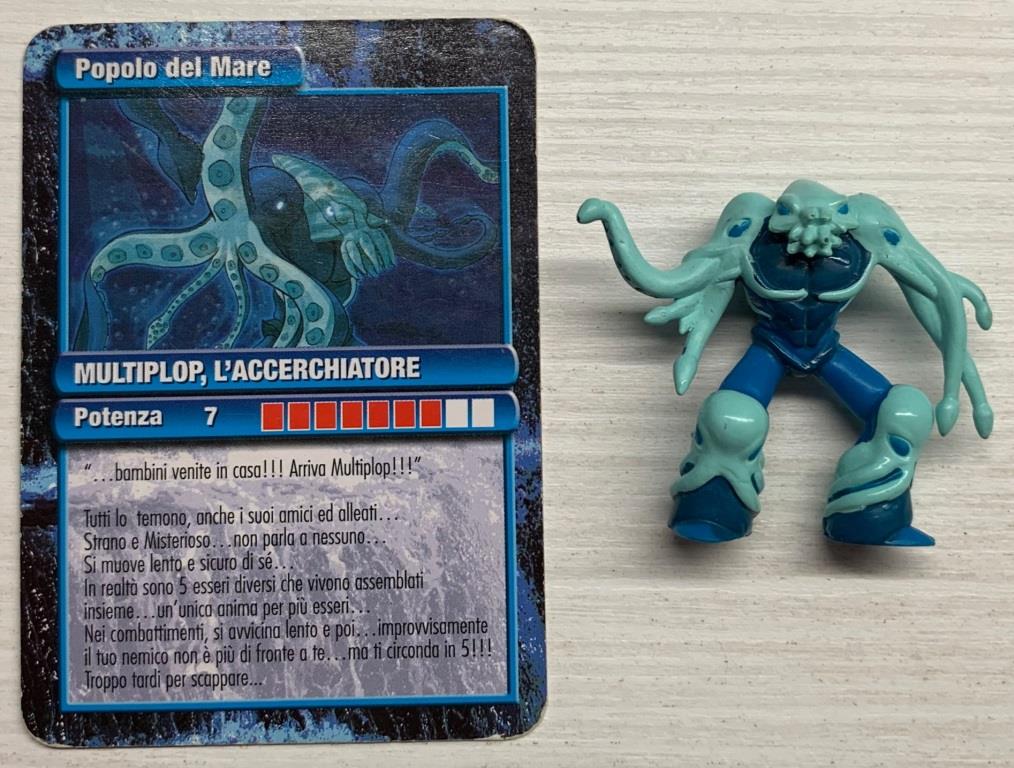 Gormiti Seconda Serie - Multiplop l'Accerchiatore con carta