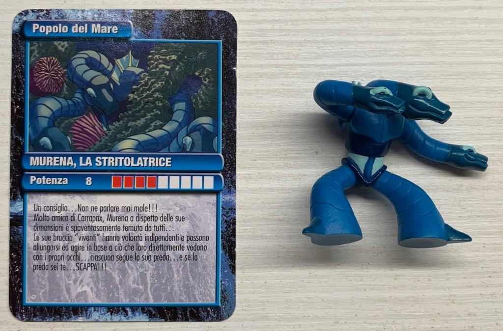 Gormiti Seconda Serie - Murena la Stritolatrice con carta
