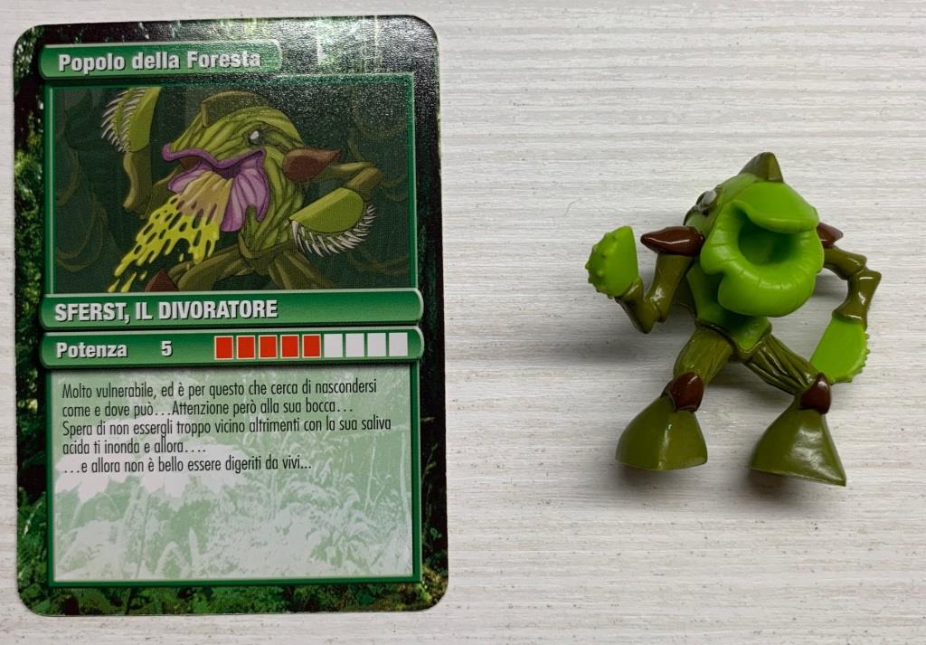 Gormiti Seconda Serie - Sferst il Divoratore con carta