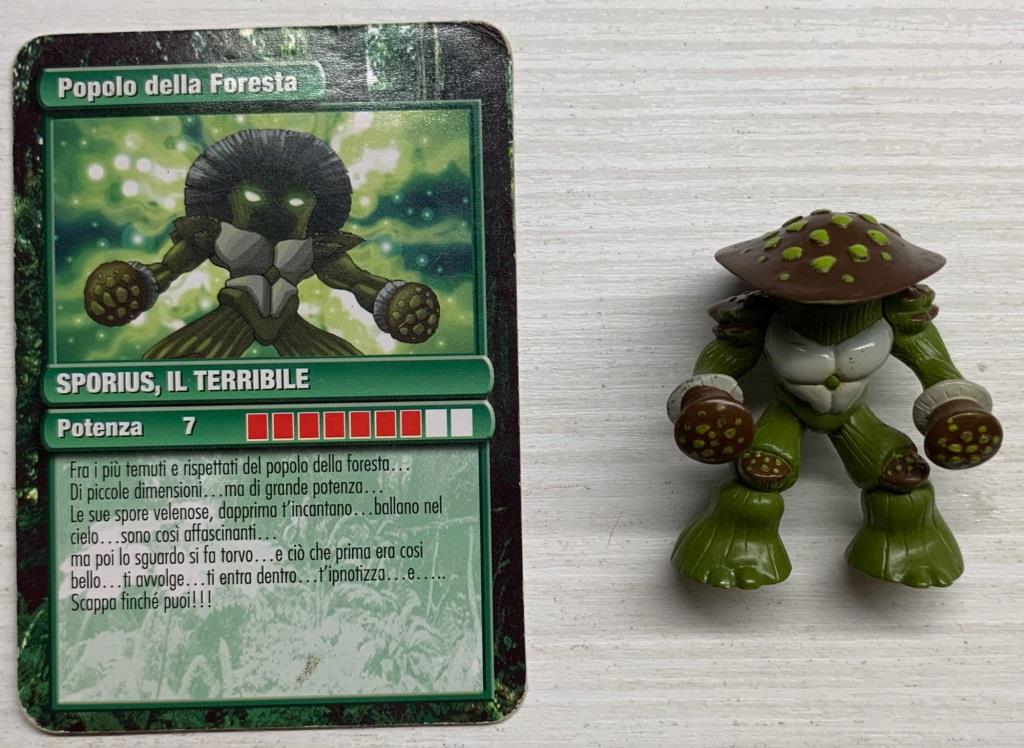 Gormiti Seconda Serie - Sporius il Terribile con carta