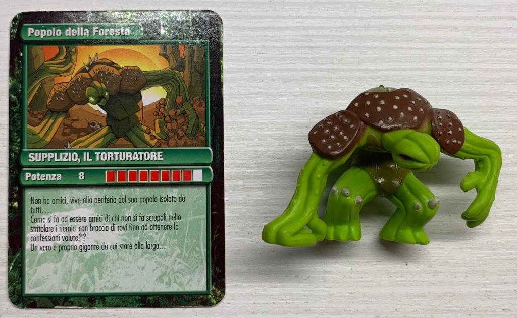 Gormiti Seconda Serie - Supplizio il Torturatore con carta