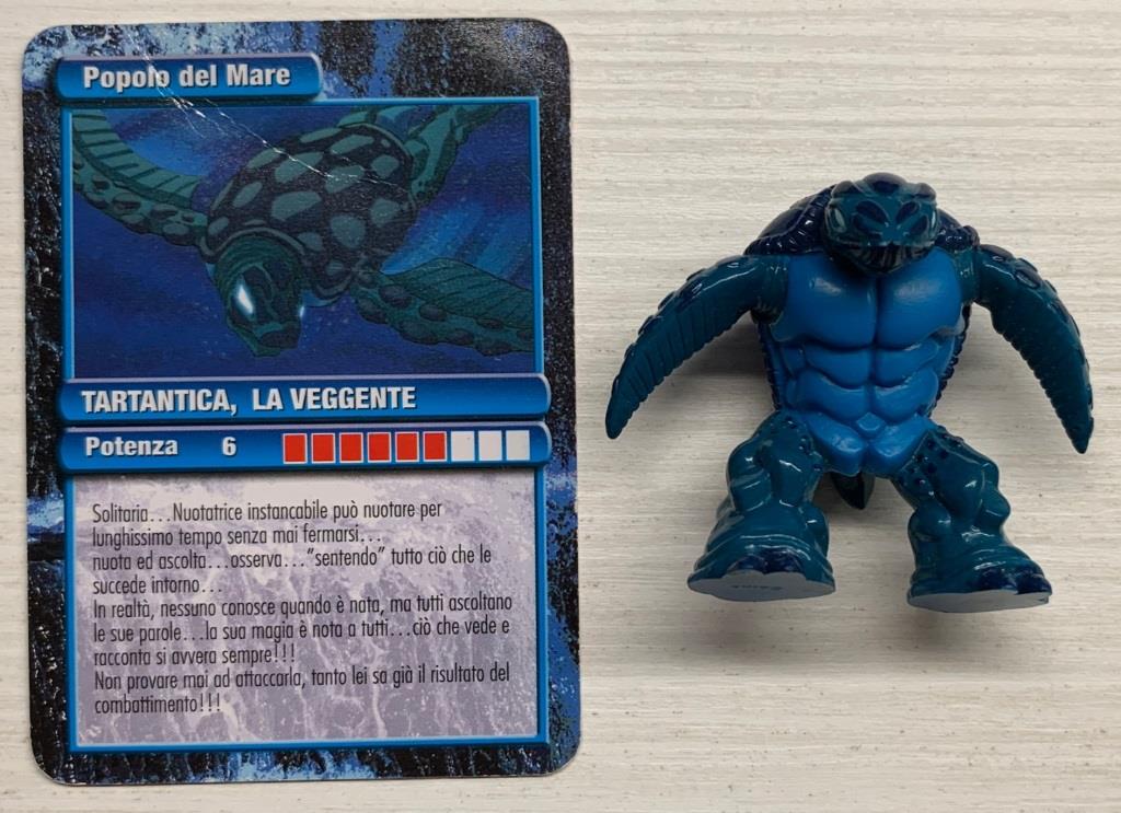 Gormiti Seconda Serie - Tartantica la Veggente con carta