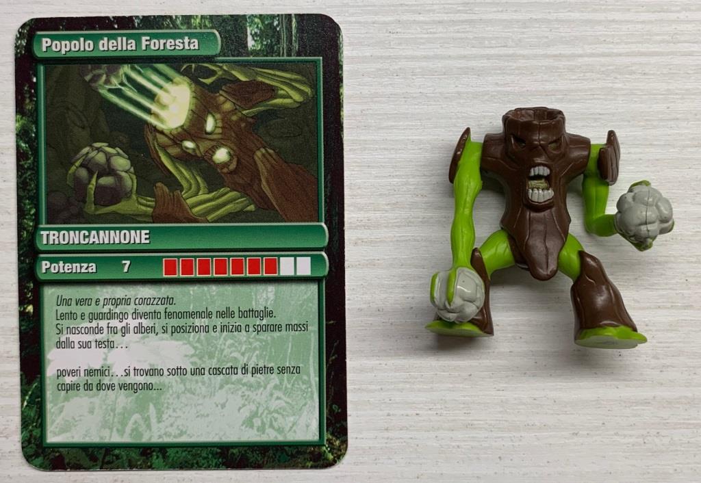 Gormiti Seconda Serie - Troncannone con carta