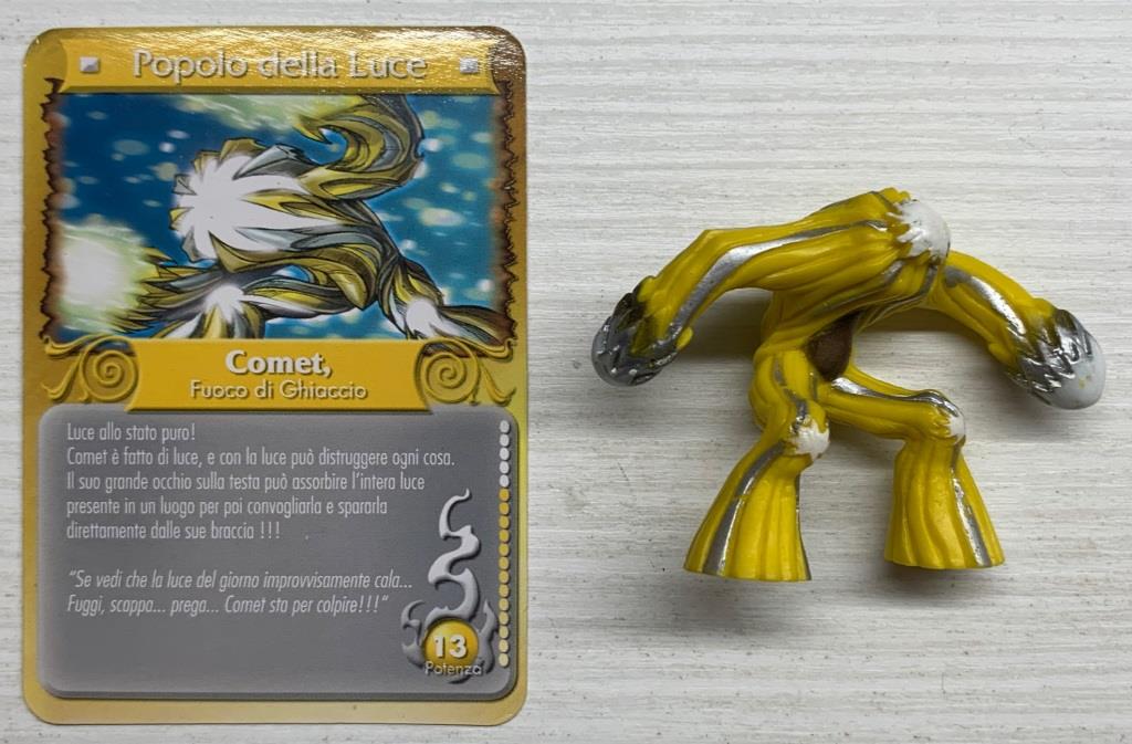 Gormiti Terza Serie - Comet Fuoco di Ghiaccio con carta
