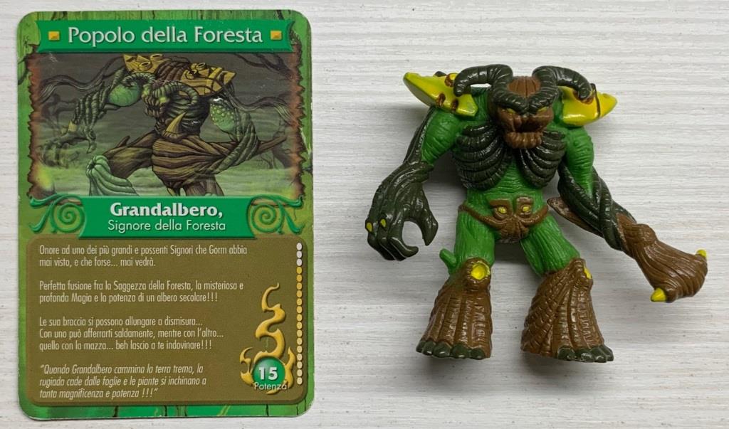 Gormiti Terza Serie - Grandalbero il Signore della Foresta con carta