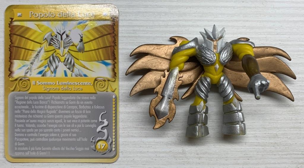 Gormiti Terza Serie - Il Sommo Luminescente con carta