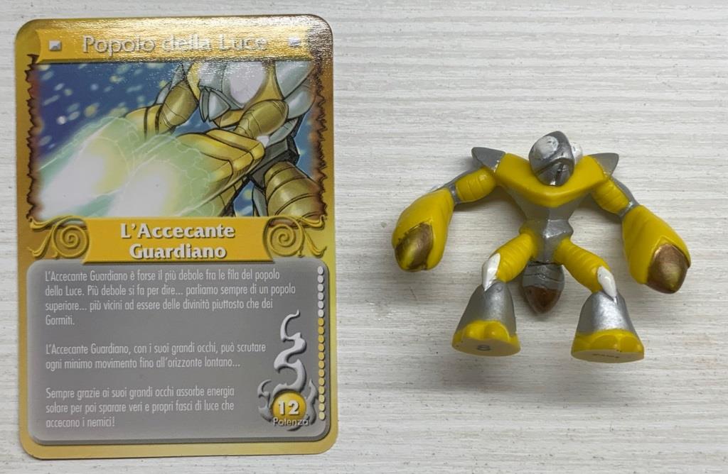 Gormiti Terza Serie - L'Accecante Guardiano con carta