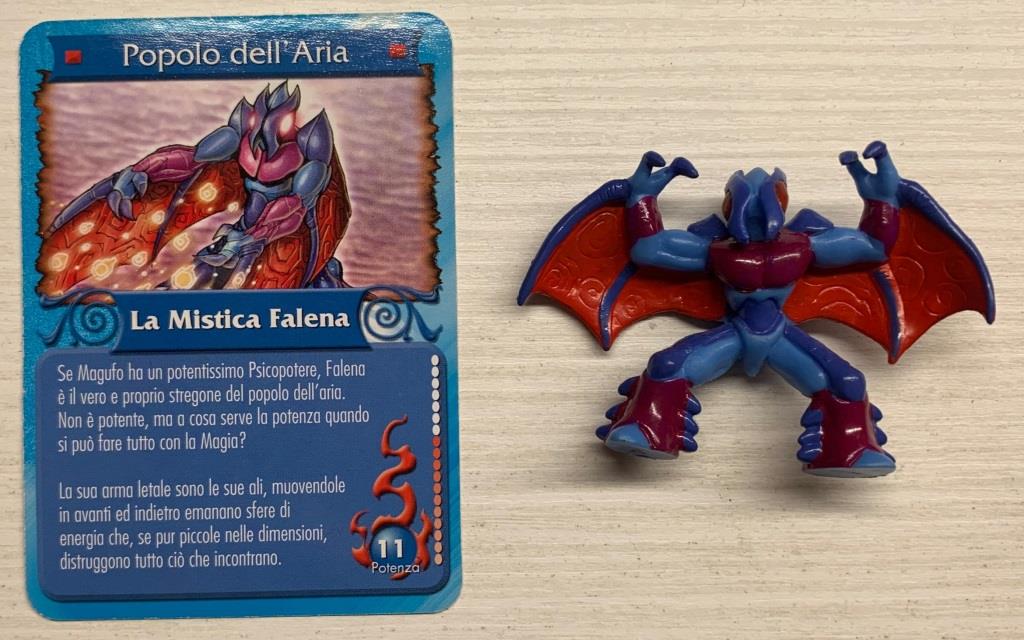 Gormiti Terza Serie - La Mistica Falena con carta