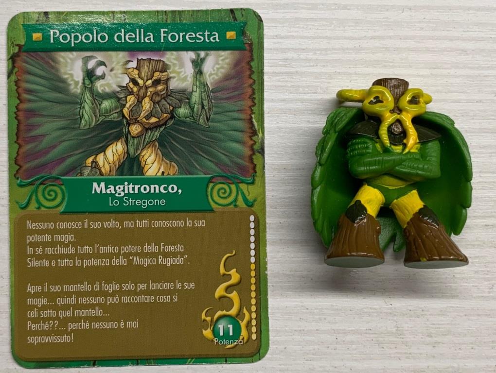 Gormiti Terza Serie - Magitronco lo Stregone con carta