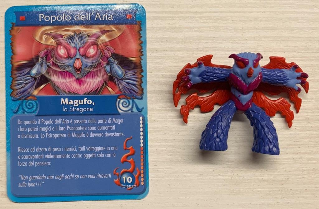 Gormiti Terza Serie - Magufo lo Stregone con carta