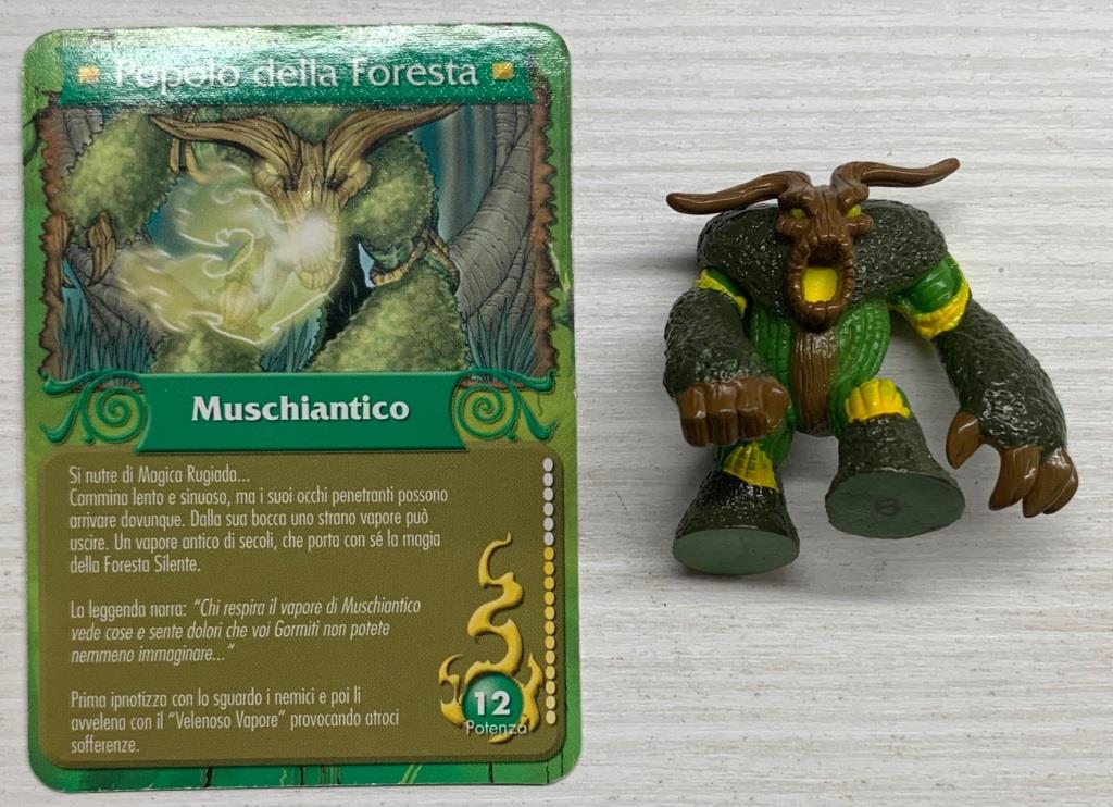 Gormiti Terza Serie - Muschiantico con carta