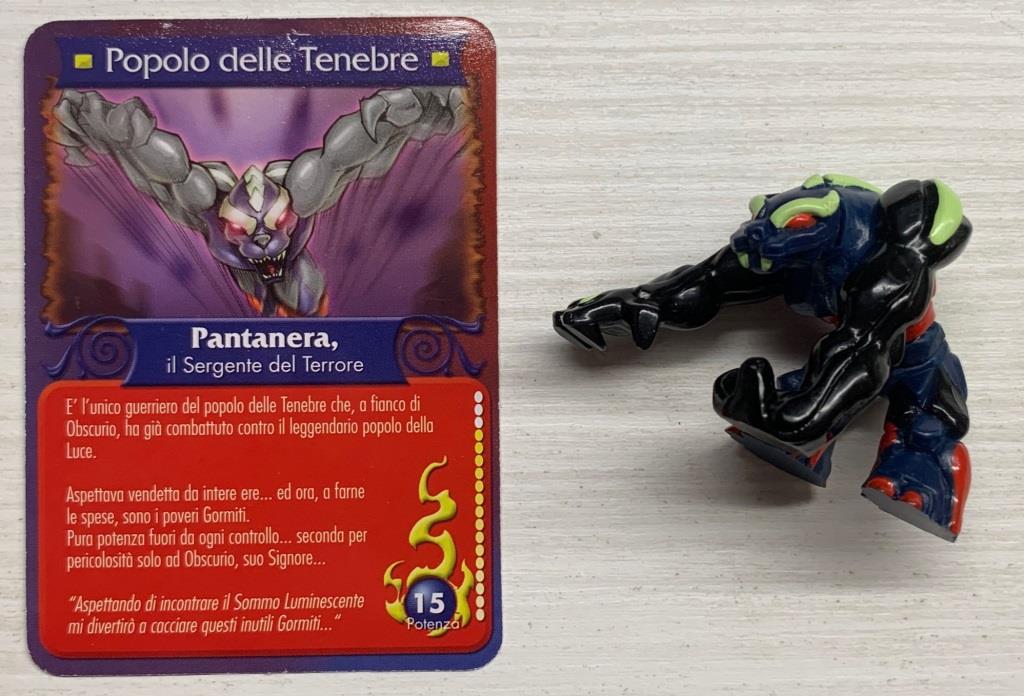 Gormiti Terza Serie - Pantanera il Sergente del Terrore con carta