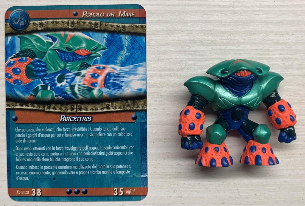 Gormiti Titanium - Birostris con carta