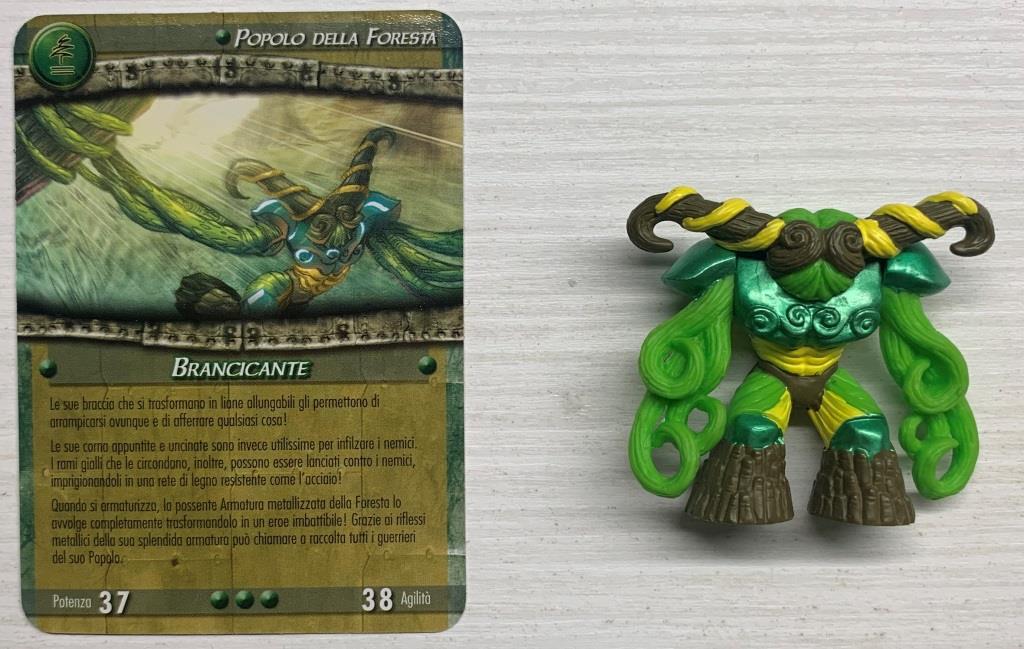 Gormiti Titanium - Brancicante con carta