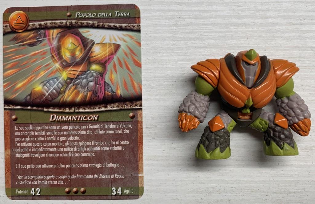 Gormiti Titanium - Diamanticon con carta