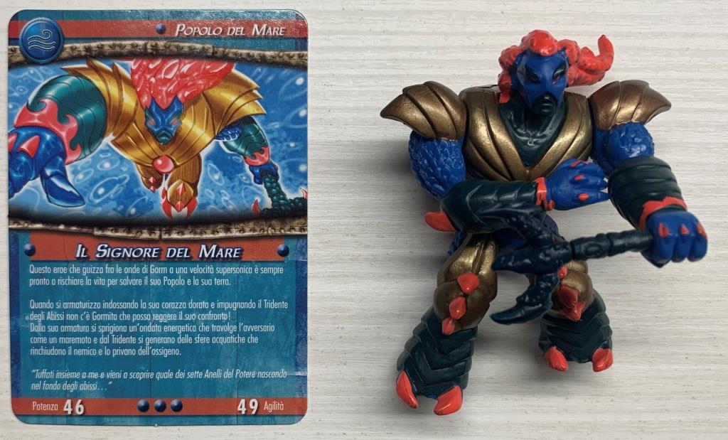 Gormiti Titanium - Il Signore del Mare con carta