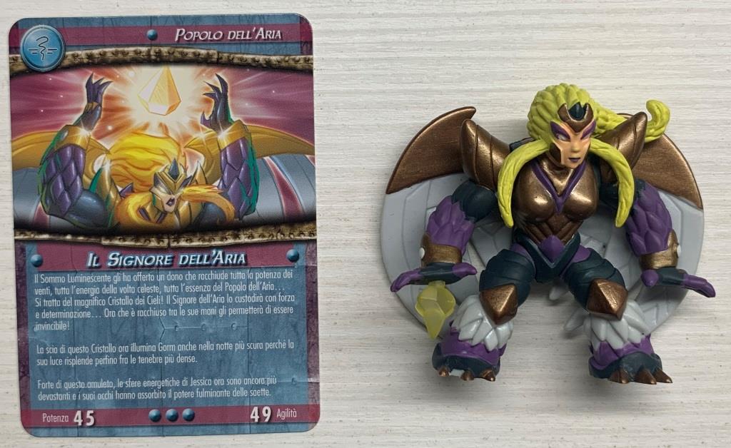 Gormiti Titanium - Il Signore dell'Aria con carta